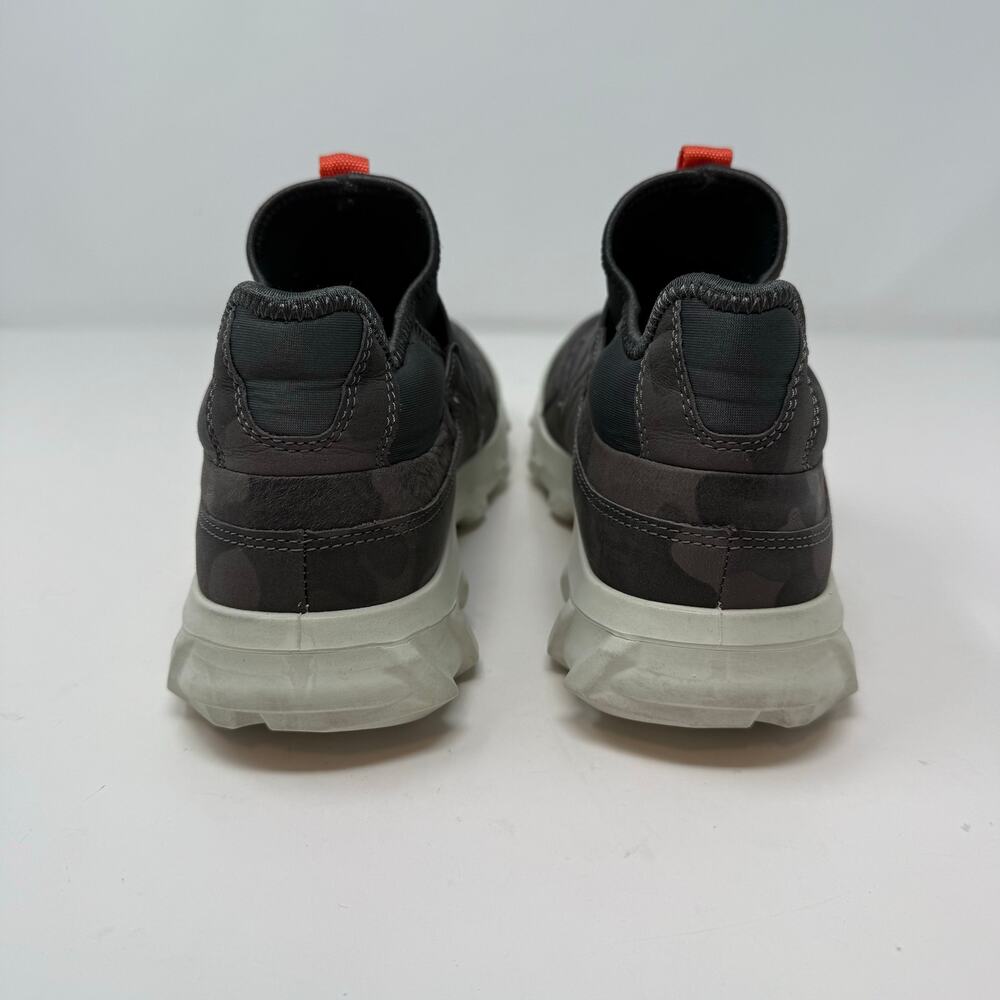 Ecco Sport Mx Low Womens Size EU 38 US 7-7.5 Gray Camo Slip On Shoes - Picture 9 of 15